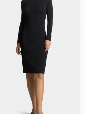 St. John Collection Santiago knit sweater dress Long-Sleeve large